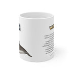 Harbour Porpoise Coffee Mug – 11oz Ceramic Mug for Animals With Facts Series 3 Gifts