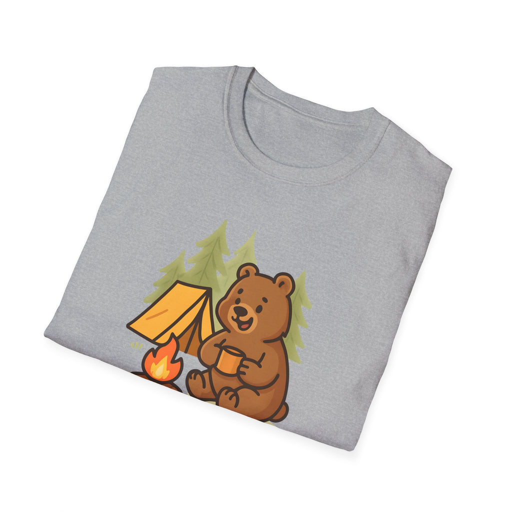 Bear at Campfire Tee