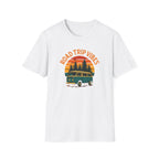 Road Trip Vibes T-Shirt — Retro Van Sunset Graphic