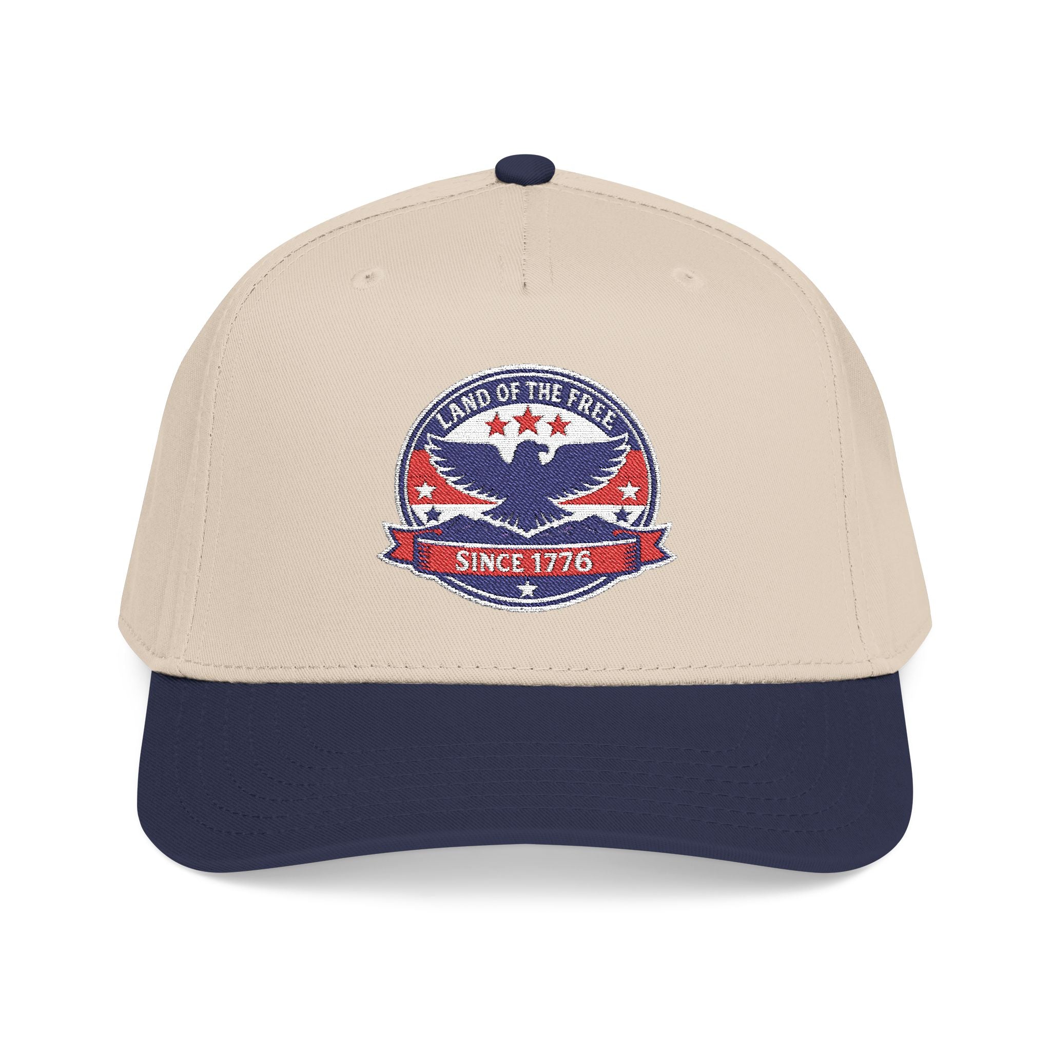 Patriotic Eagle Baseball Cap — Land of the Free Since 1776