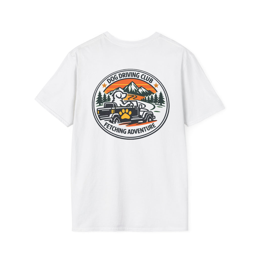 Cool Dog Cruising T-Shirt — Vintage Beach Car Graphic Tee