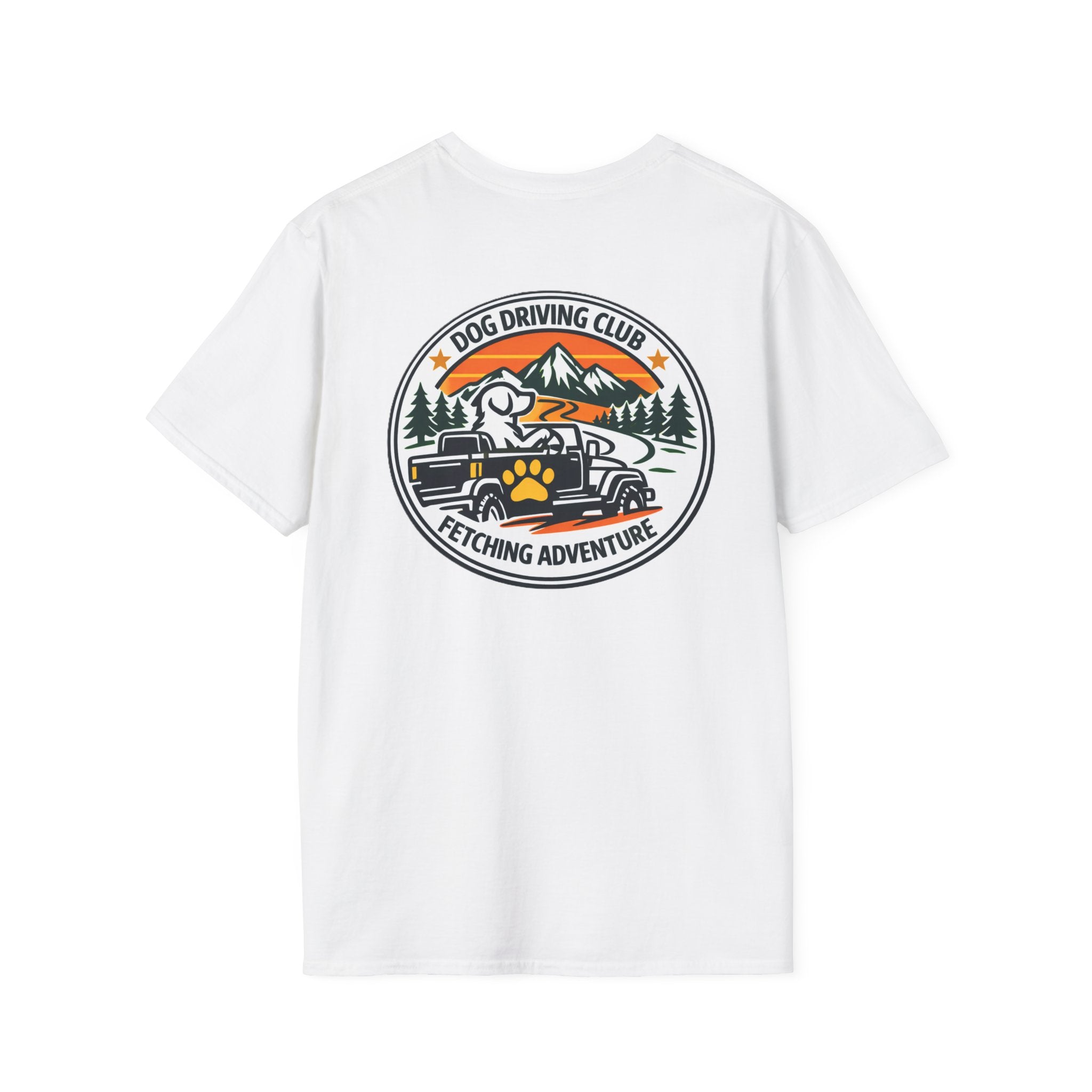 Cool Dog Cruising T-Shirt — Vintage Beach Car Graphic Tee