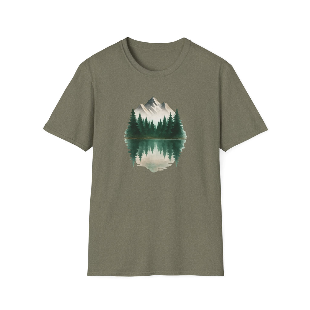 Mountain Reflection T-Shirt — Forest Lake Nature Tee