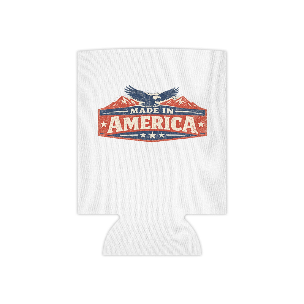 Made in America Can Cooler — Real American Patriotic Beer Koozie