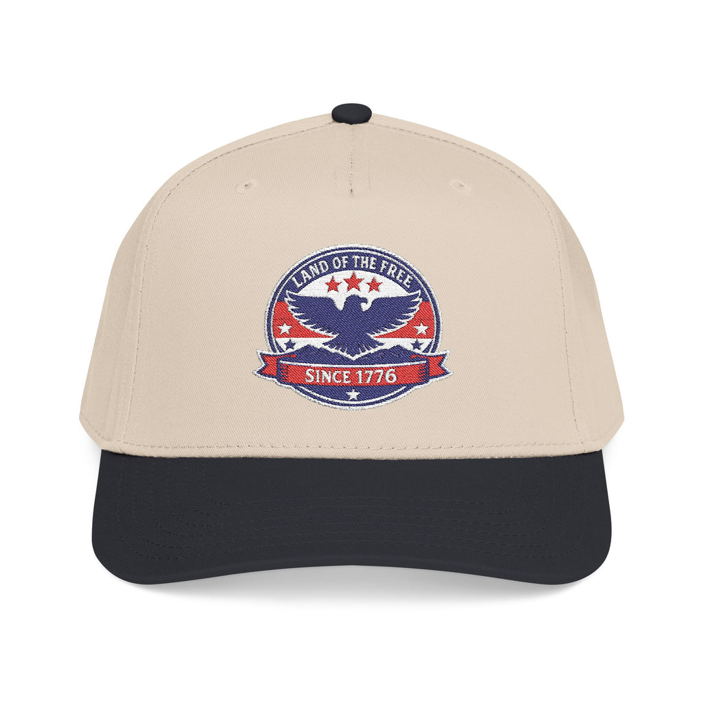 Patriotic Eagle Baseball Cap — Land of the Free Since 1776
