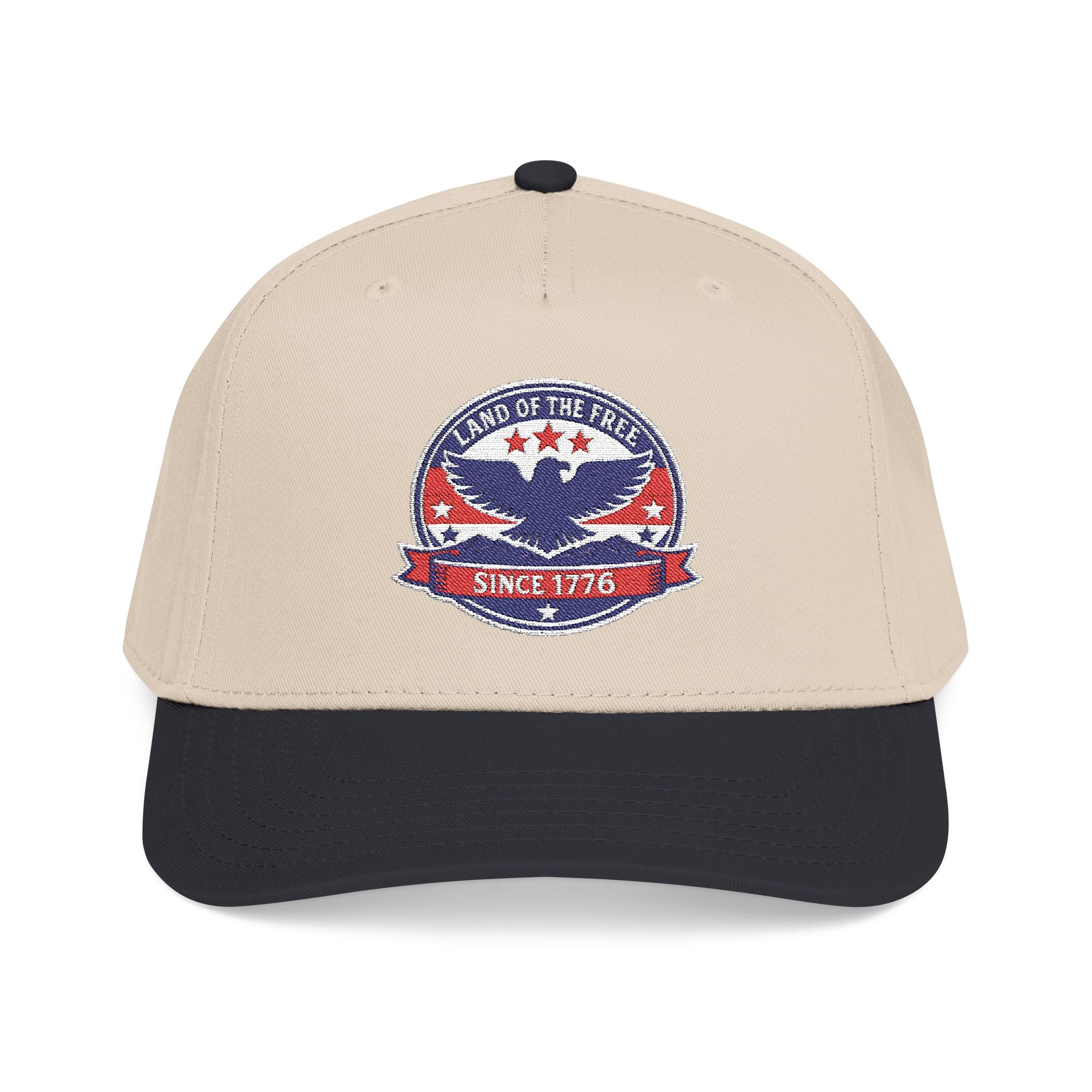 Patriotic Eagle Baseball Cap — Land of the Free Since 1776