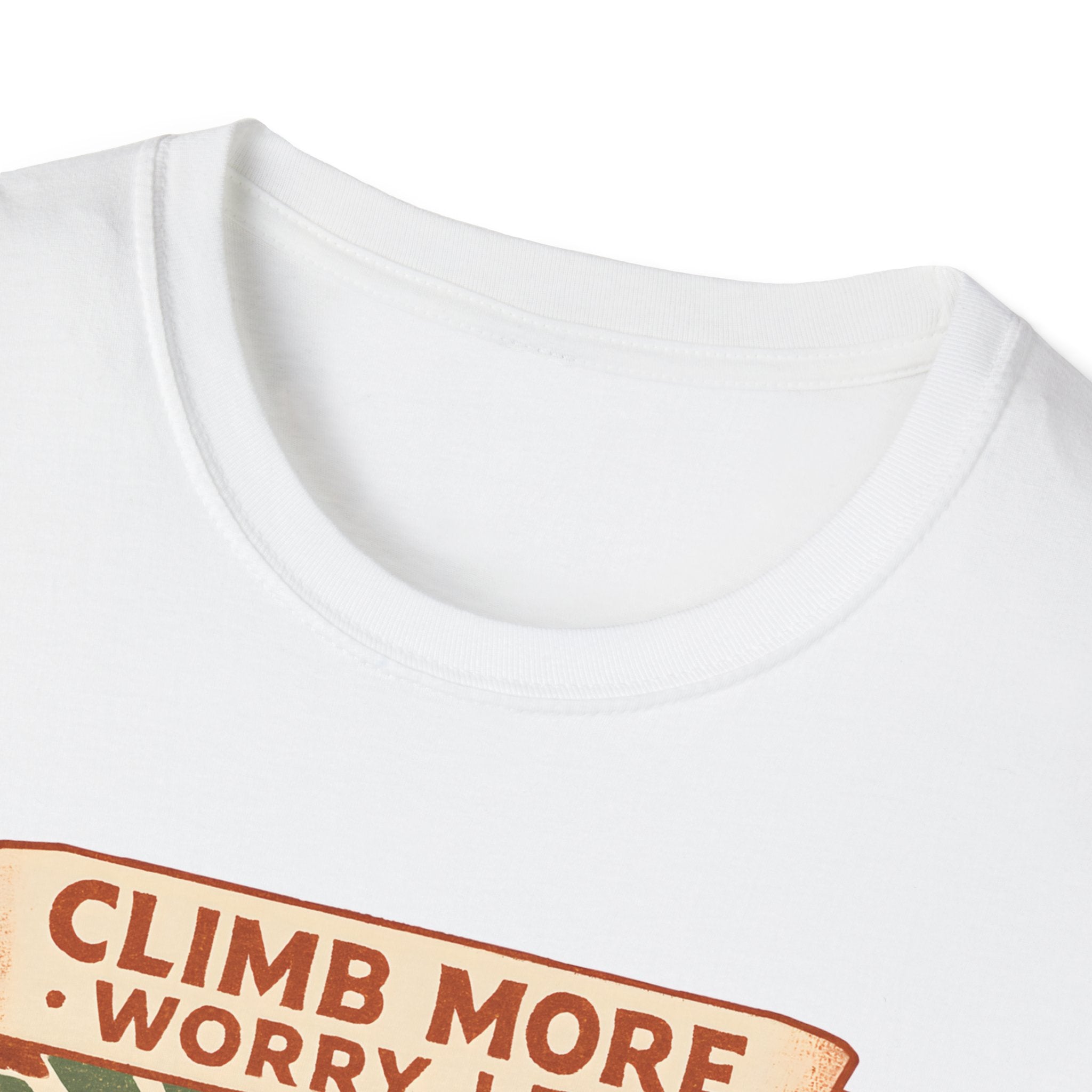 Climb More Worry Less Tee