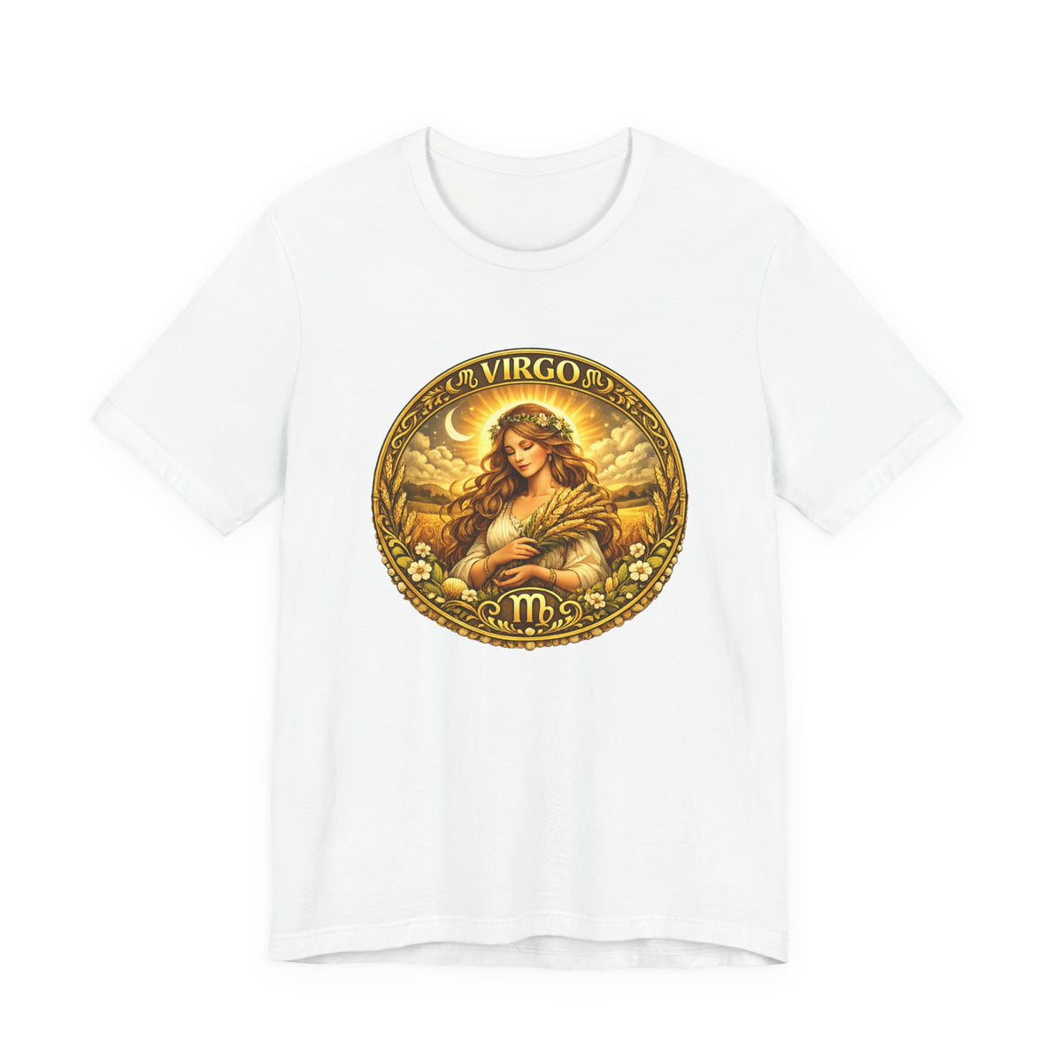 Virgo Zodiac Tee — Vintage Astrology Virgo T-Shirt