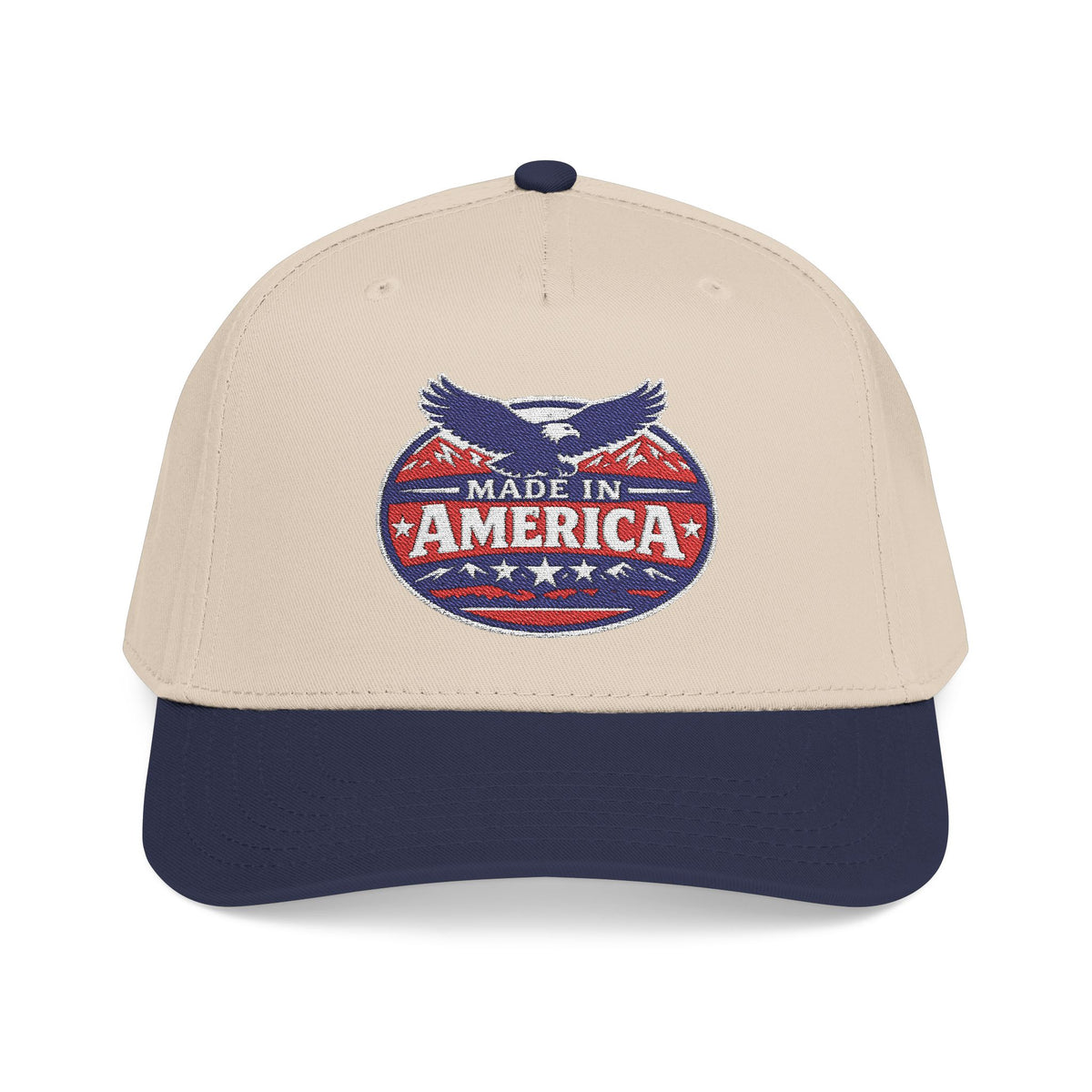 Made in America Baseball Cap - Patriotic Eagle Snapback