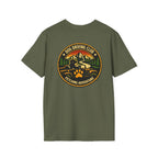 Snow Plow Cruiser T-Shirt — Husky Driving Plow Winter Tee