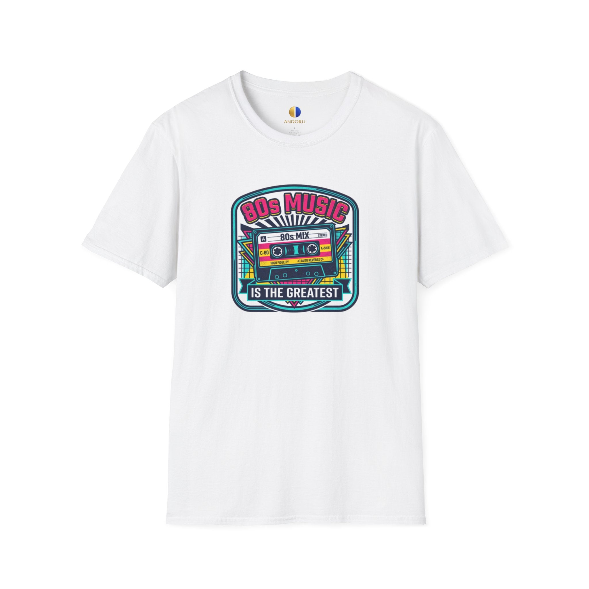 80s Music Cassette T-Shirt — Retro '80s Mix Is The Greatest Tee