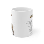 Argali Coffee Mug – 11oz Ceramic Mug for Animals With Facts Series 2 Gifts
