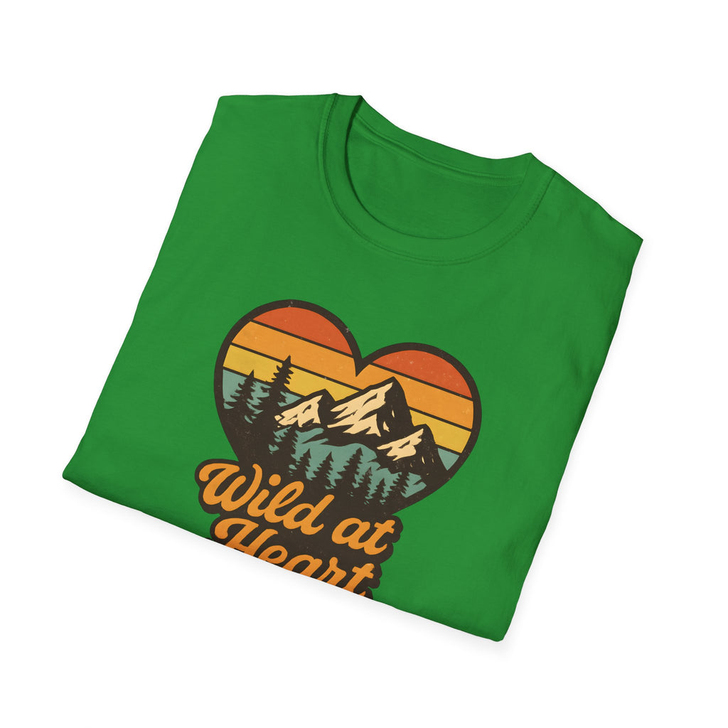 Wild at Heart Mountain Heart T-Shirt
