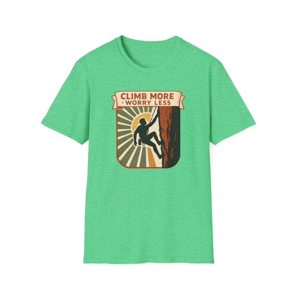 Climb More Worry Less Tee