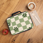 Matcha Checker Lunch Bag