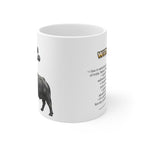 Water Buffalo Coffee Mug – 11oz Ceramic Mug for Animals With Facts Series 2 Gifts