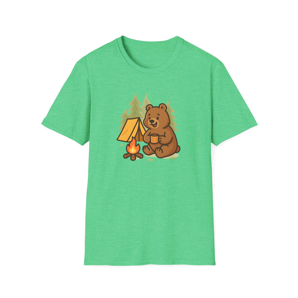 Bear at Campfire Tee