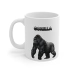 Gorilla Coffee Mug – 11oz Ceramic Mug for Animals With Facts Series 1 Gifts