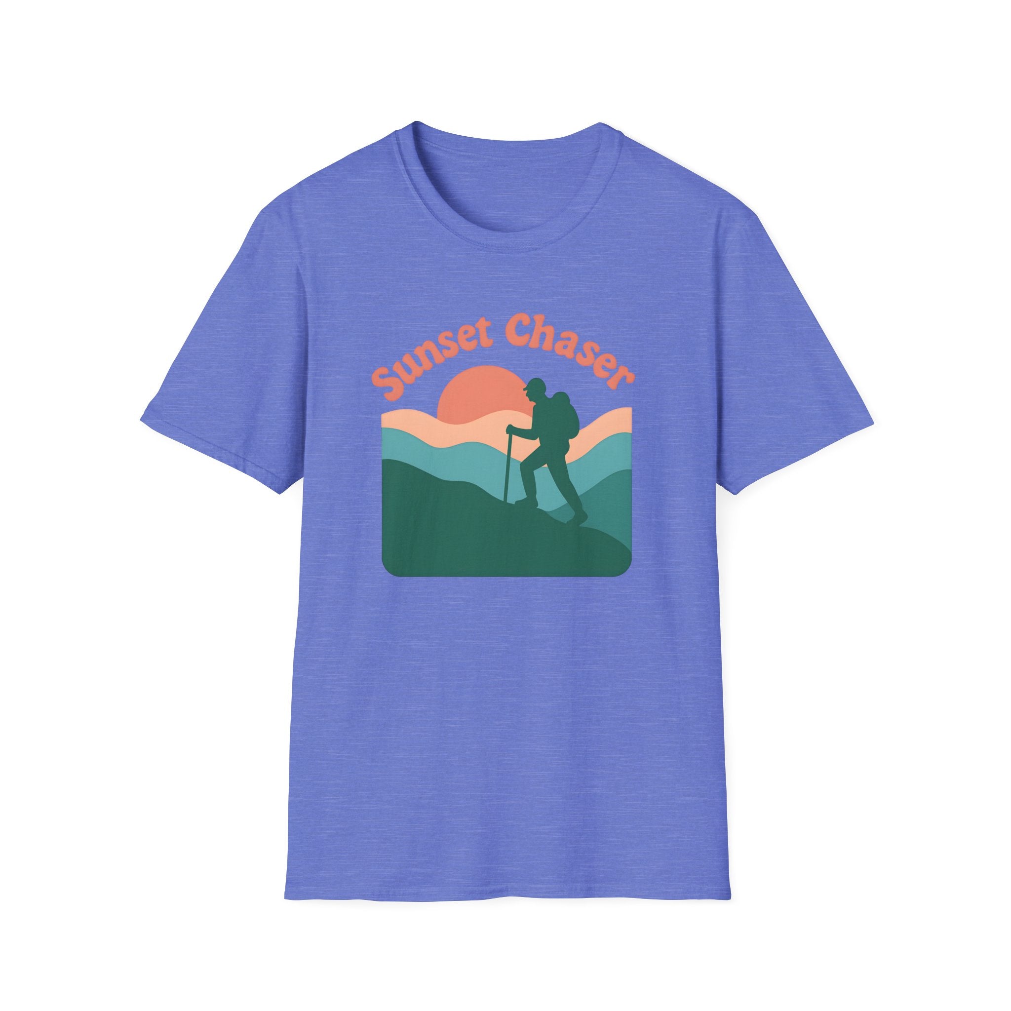 Hiker on Sunset Trail Tee