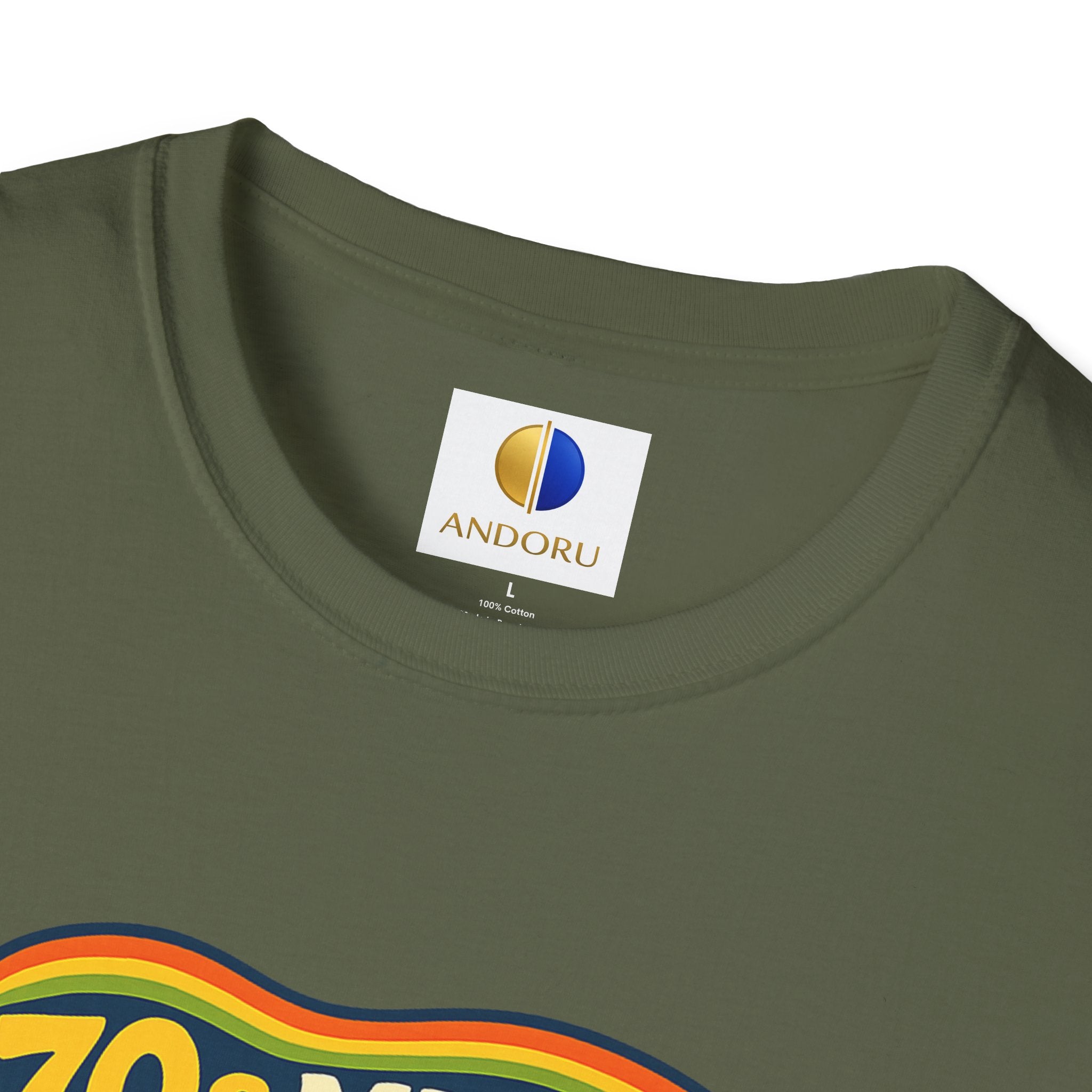 70s Music Retro T-Shirt — "Stayin' Groovy" Vintage Boombox & Floral Tee