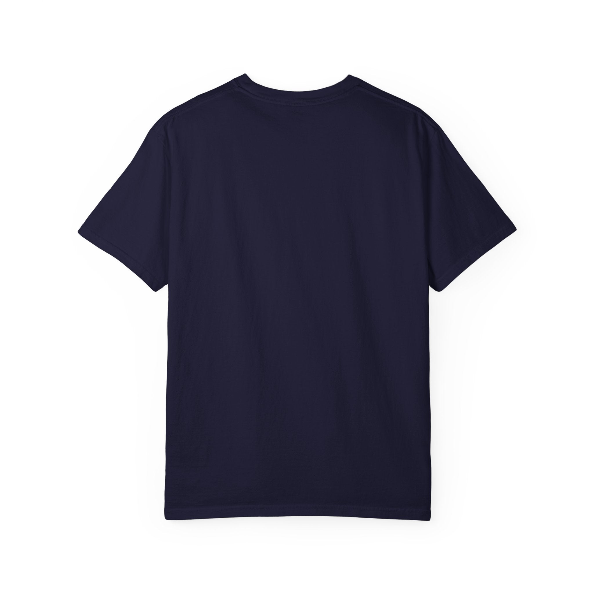 Sunrise Waves T-Shirt — Minimal Beach Pocket Graphic