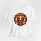 Aries Zodiac Tee — Fiery Ram Horoscope Graphic T-Shirt