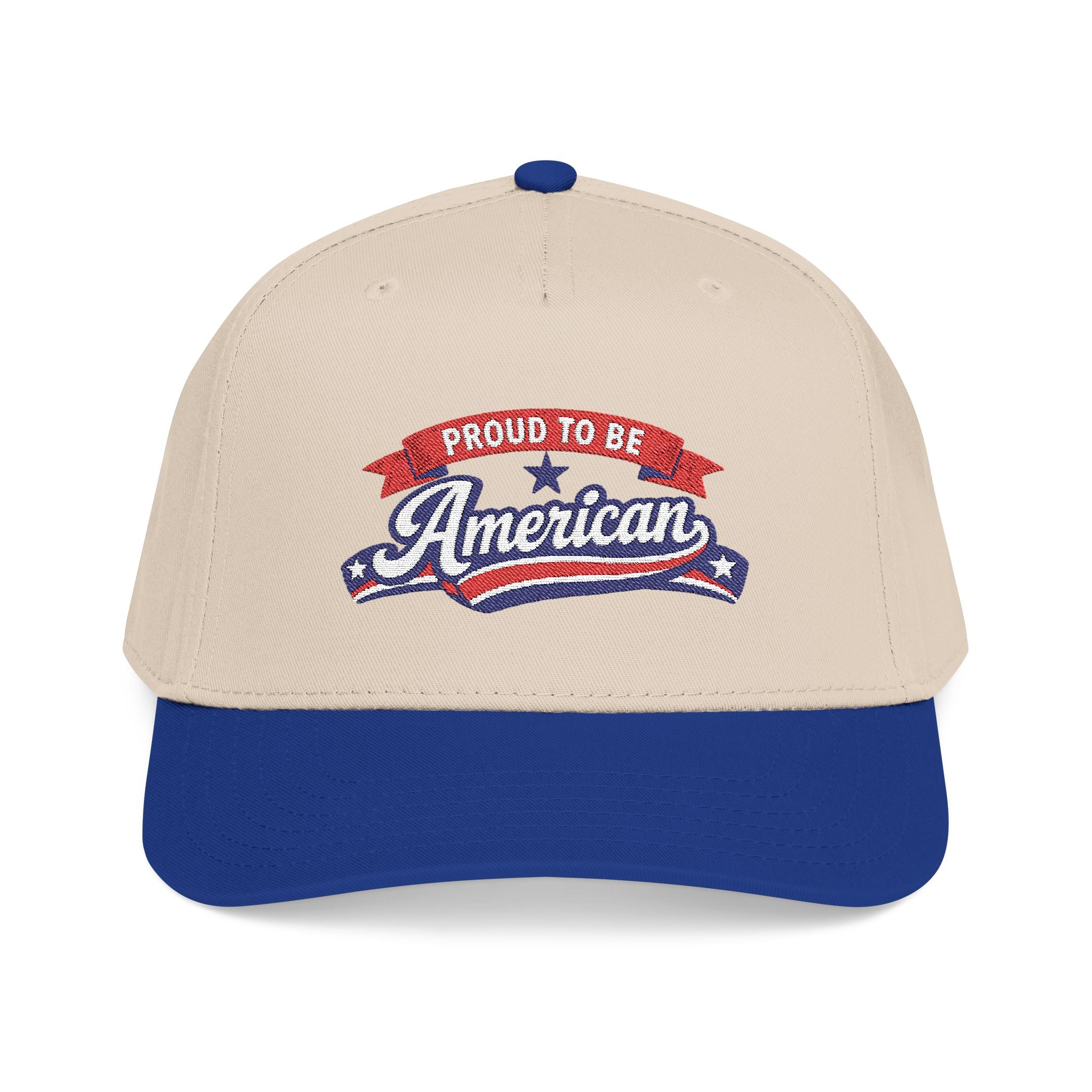 Proud to Be American Baseball Cap — Patriotic USA Snapback Hat
