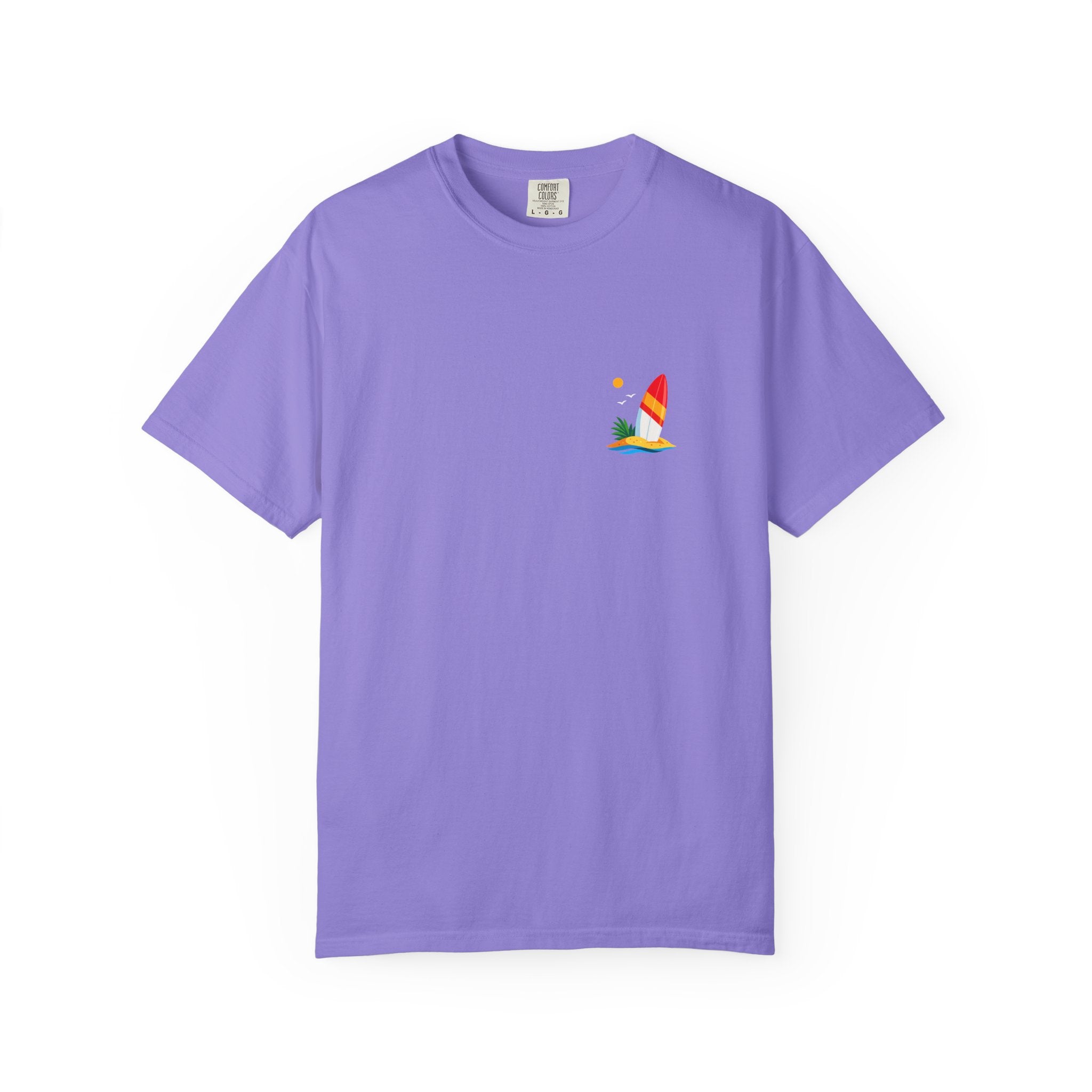 Beach Sailboat T-Shirt — Small Chest Graphic, Summer Vacation Tee