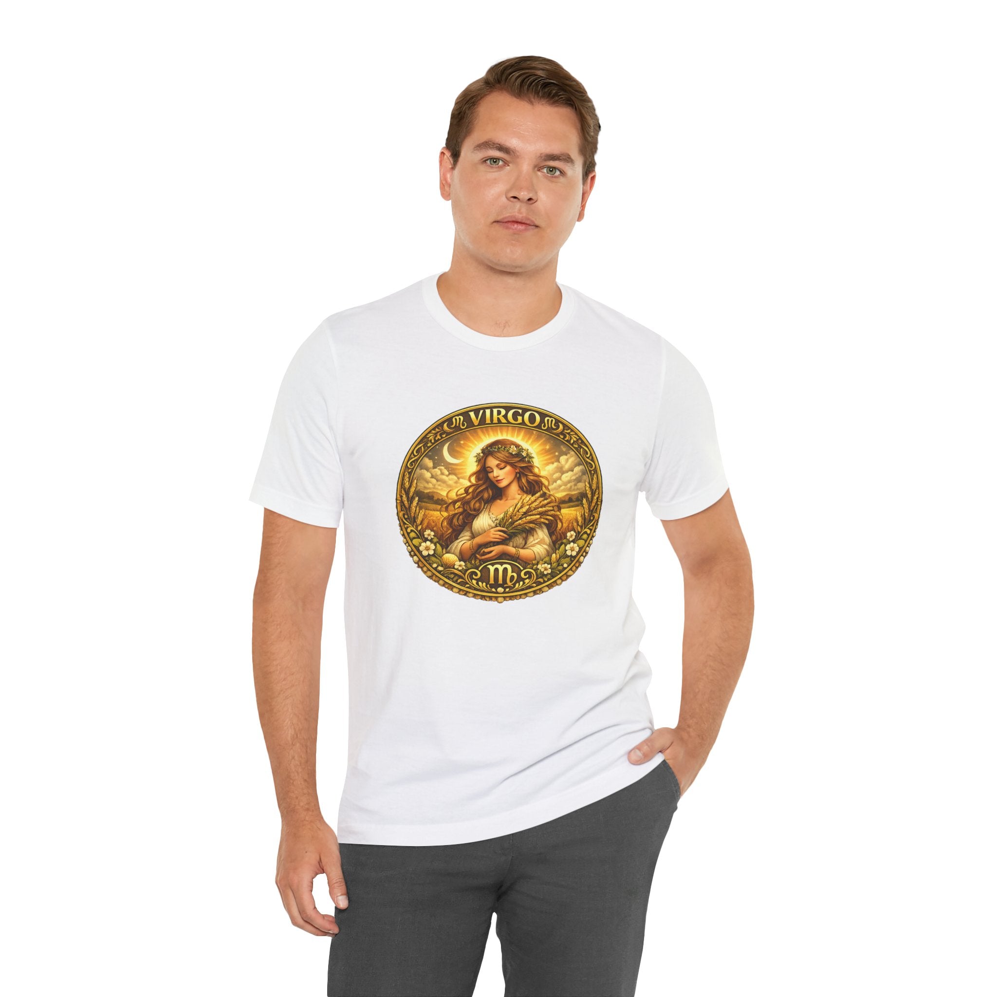 Virgo Zodiac Tee — Vintage Astrology Virgo T-Shirt