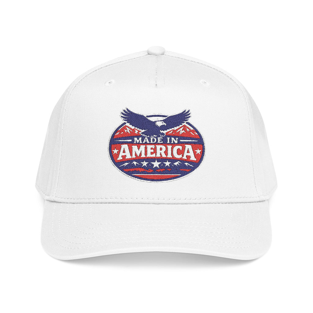 Made in America Baseball Cap - Patriotic Eagle Snapback