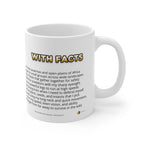 Ostrich Coffee Mug – 11oz Ceramic Mug for Animals With Facts Series 1 Gifts