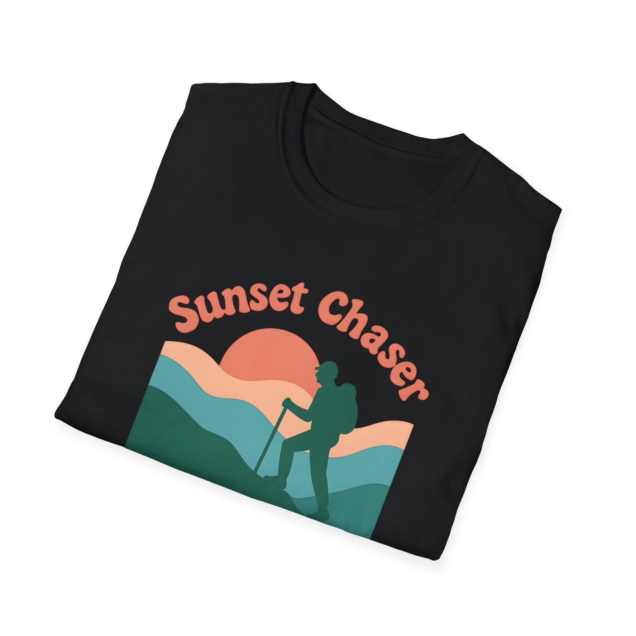 Hiker on Sunset Trail Tee