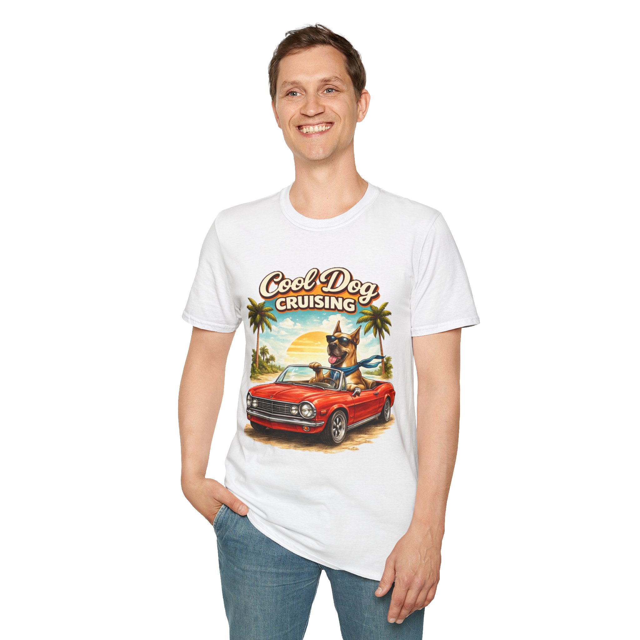 Cool Dog Cruising T-Shirt