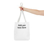 Personalized Tote Bag — Custom Text AOP Reusable Shopping Tote