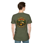 Camper Cruiser T-Shirt — Cute Corgi Van Life Graphic Tee for Camping Lovers