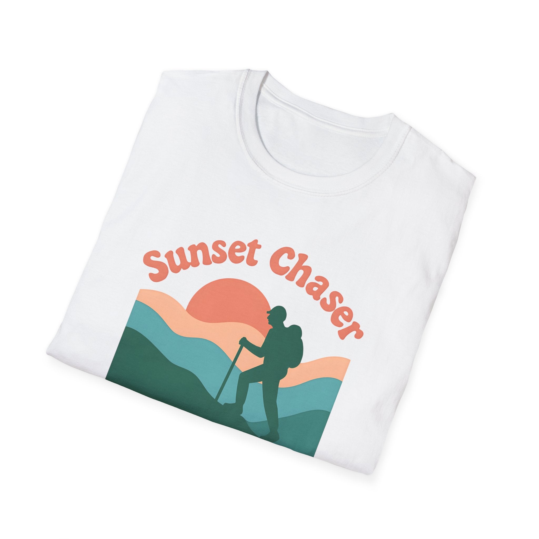 Hiker on Sunset Trail Tee