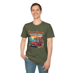 Big Vibes Only Beach Cruise T-Shirt — "Tiny but Cruising, Big Vibes Only" Retro Beach Dog Graphic