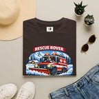 Rescue Rover T-Shirt — St. Bernard Mountain Rescue Truck Design