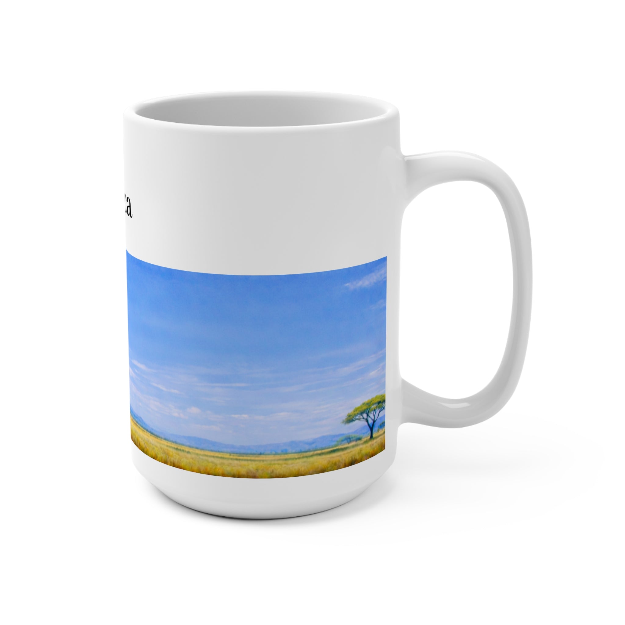 Personalized 15oz Photo Mug – Custom Print "Print it Your Way"