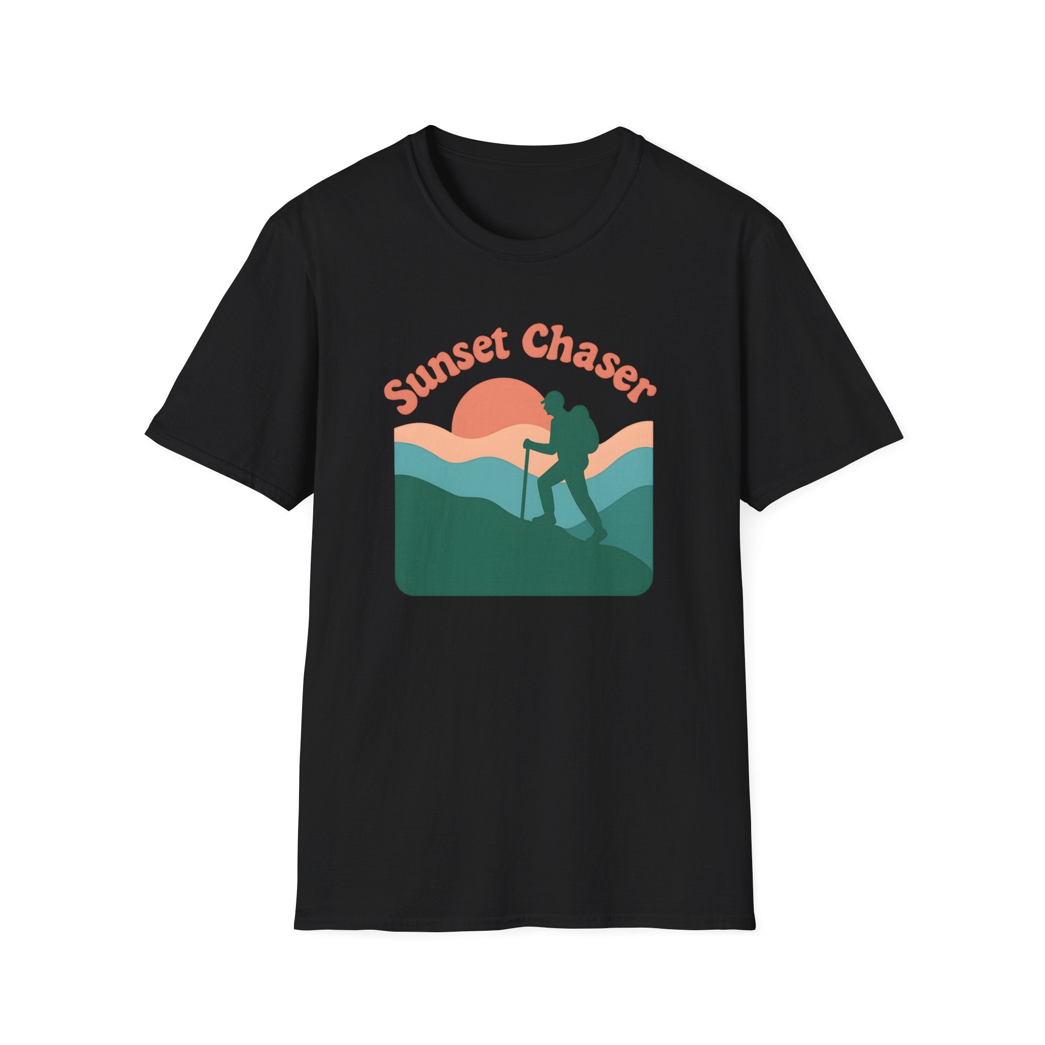 Hiker on Sunset Trail Tee