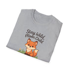 Stay Wild Moon Child Fox T-Shirt — Cute Woodland Animal Tee