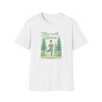 Flow With Nature T-Shirt — Yoga & Meditation Forest Tee