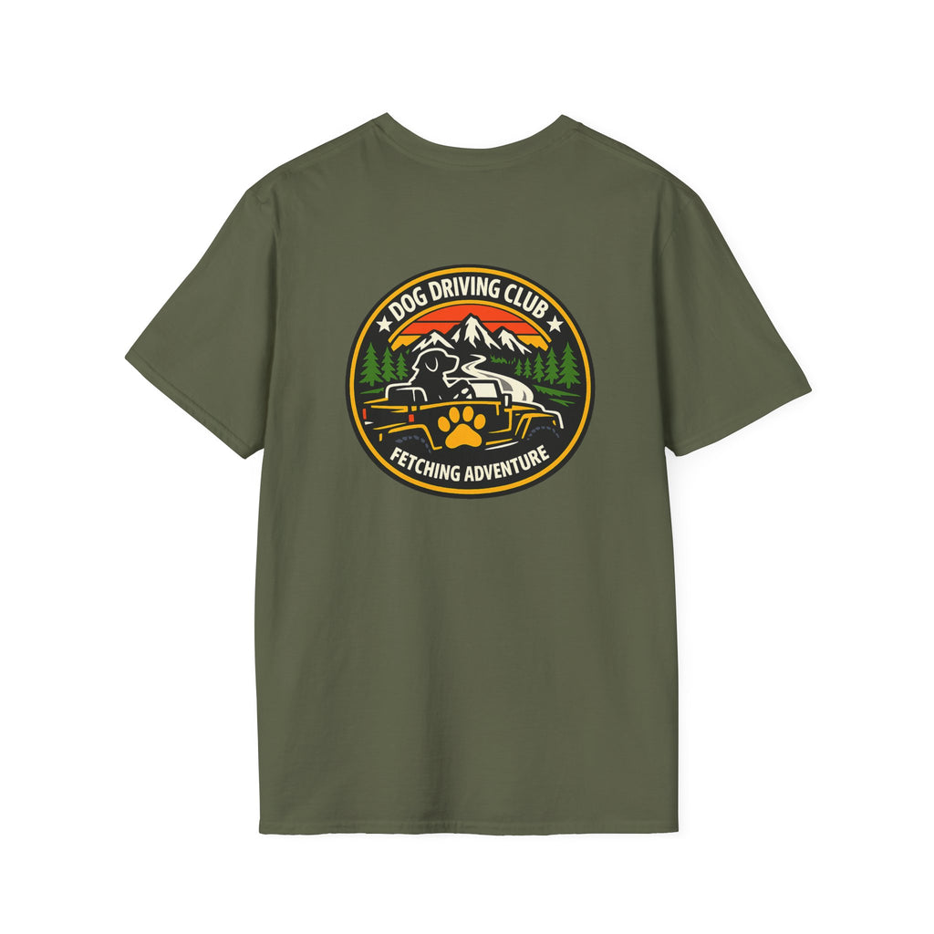 Police Patrol Cruiser K-9 Unit T-Shirt — Thin Blue Line Tribute Tee