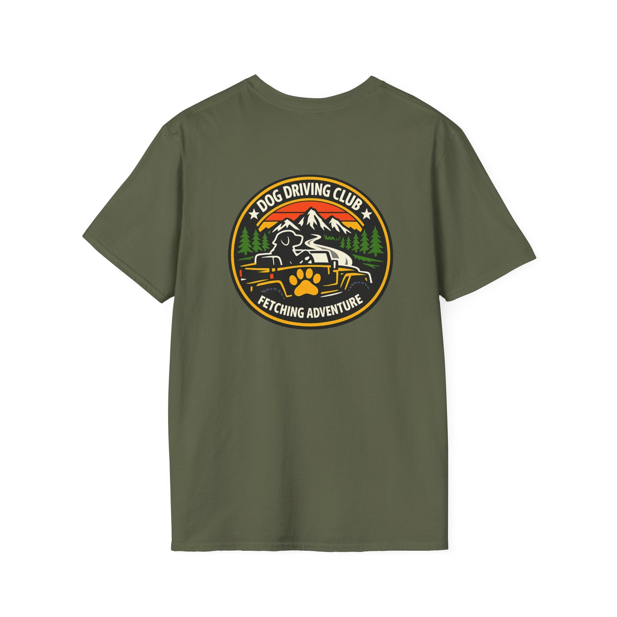 Police Patrol Cruiser K-9 Unit T-Shirt — Thin Blue Line Tribute Tee