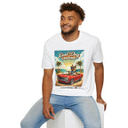 Cool Dog Cruising T-Shirt — Vintage Beach Car Graphic Tee