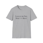 Land of the Free, Home of the Brave T-Shirt — Patriotic American Tee