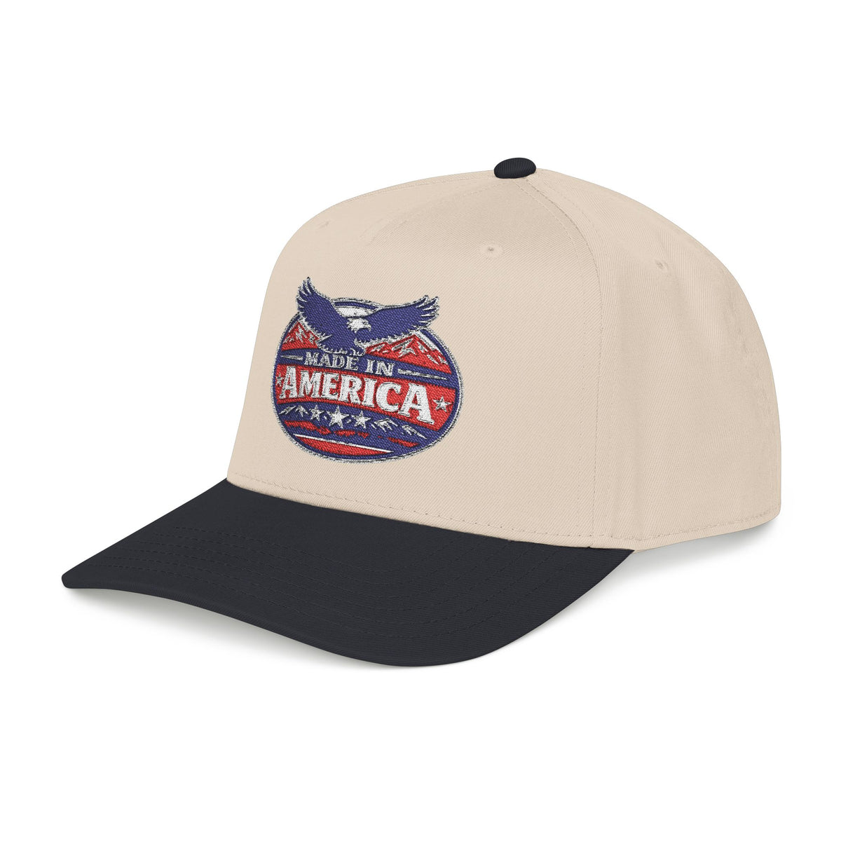 Made in America Baseball Cap - Patriotic Eagle Snapback
