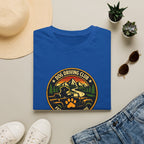 Official Dog Driving Club T‑Shirt — Pawprint Adventure Graphic Tee