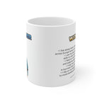 Kingfisher Coffee Mug – 11oz Ceramic Mug for Animals With Facts Series 3 Gifts