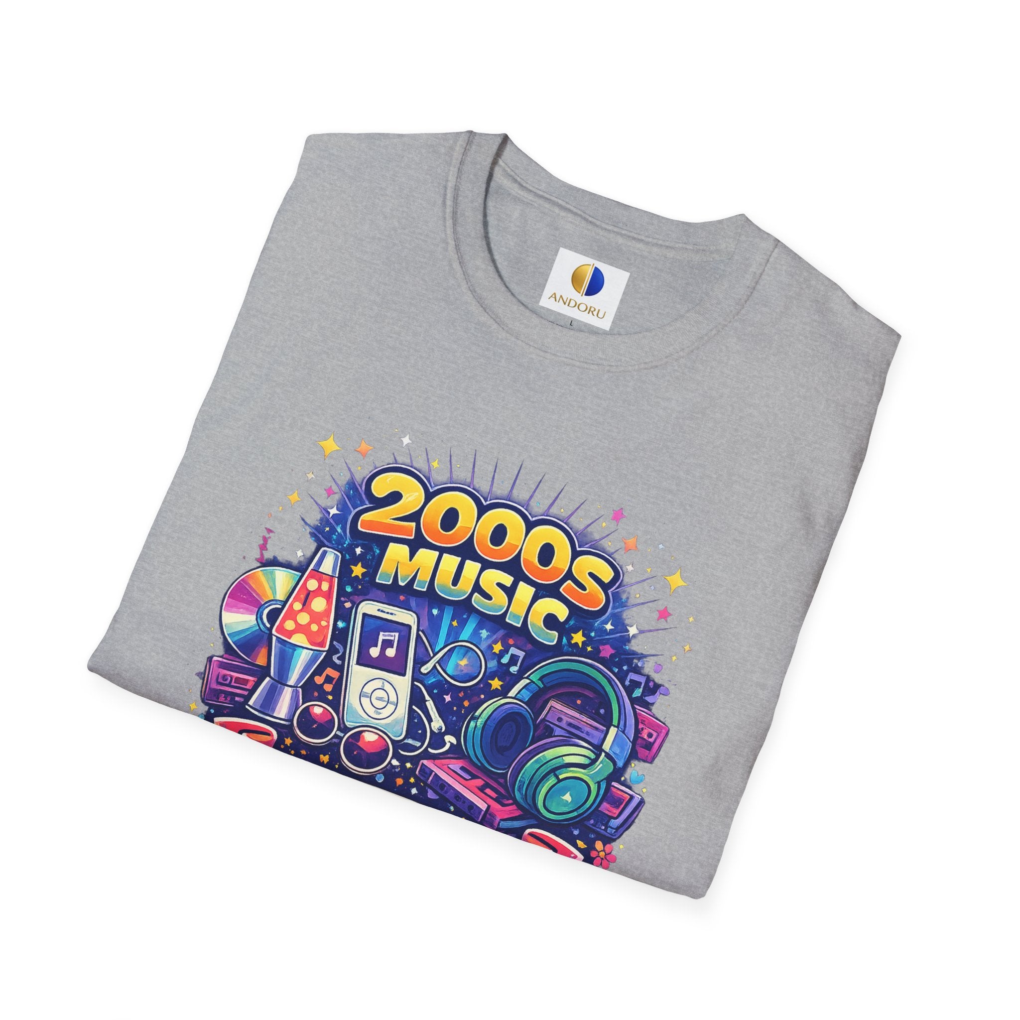 2000s Music T-Shirt — Retro Party All Night Graphic Tee